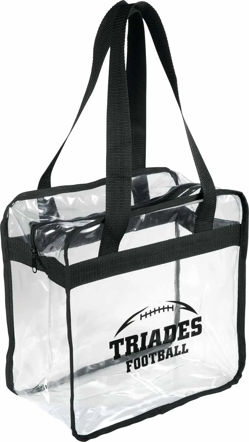 Game Day Clear Zippered Safety Tote — view 8