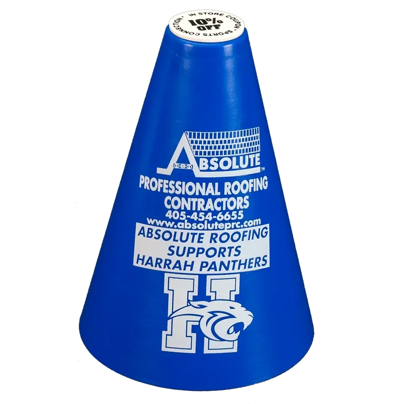 GameDay 7" Plastic Megaphone (Made in USA) — view 8