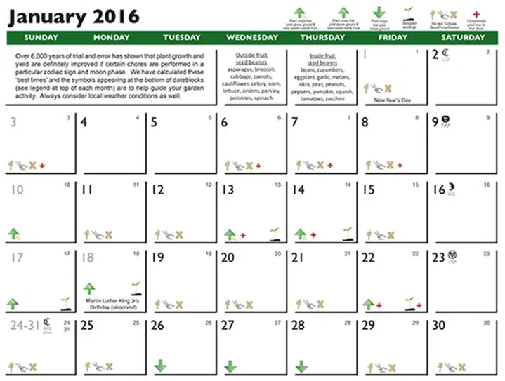 Gardening 12 Sheet Wall Calendar — view 3