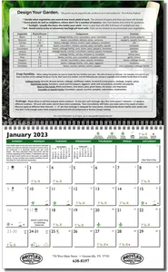 Gardening 12 Sheet Wall Calendar