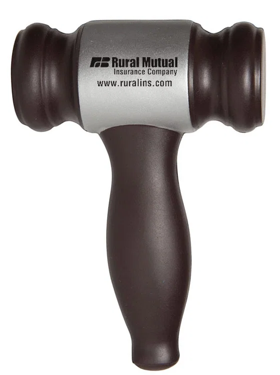 Custom Gavel Stress Reliever