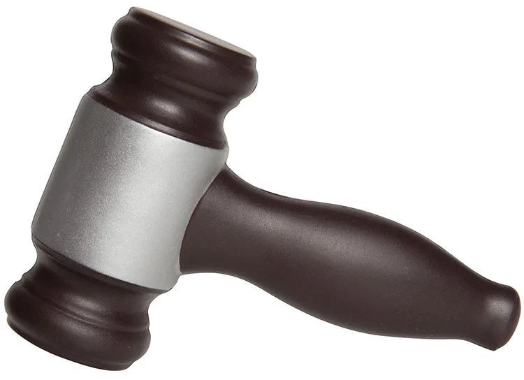 Custom Gavel Stress Reliever — view 4