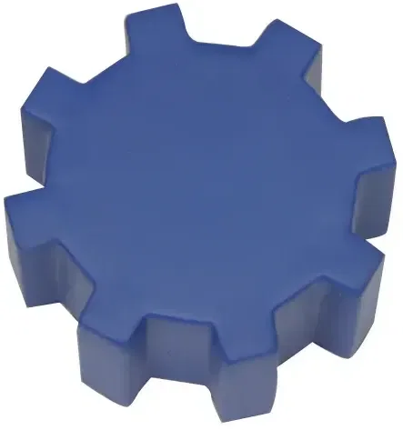 Custom Gear Shaped Stress Reliever — view 2