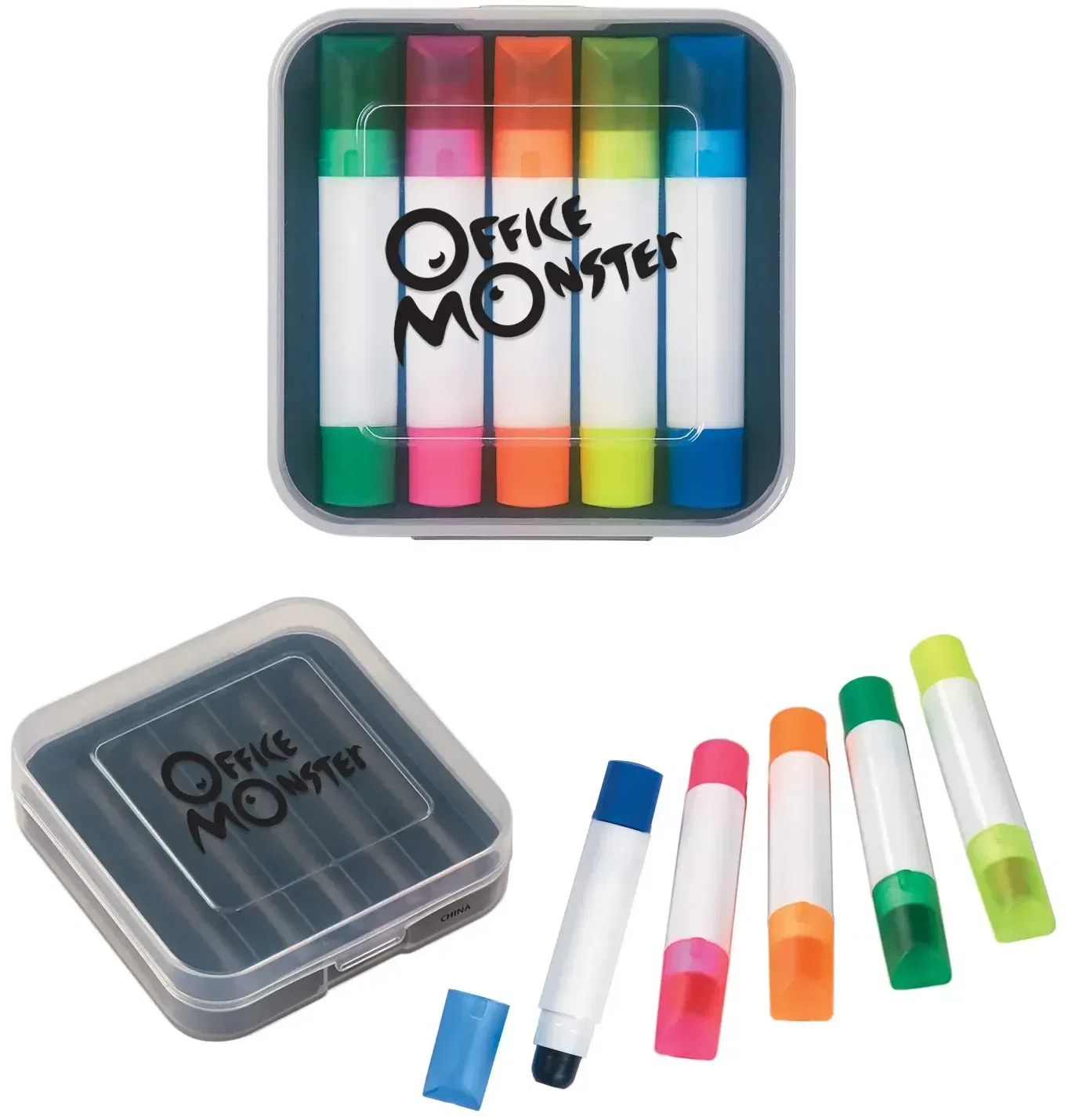 Custom Gel Highlighter Set (5 Pack)