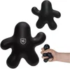 Gel Man Ergonomic Squeeze Stress Reliever in Black