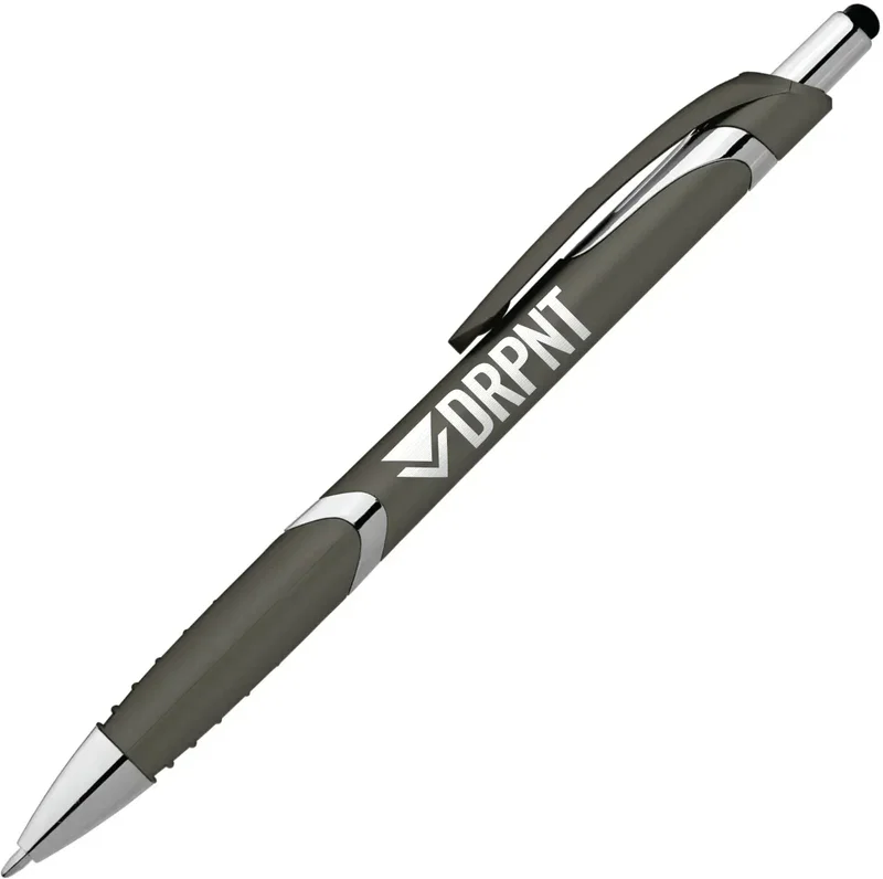 Personalized Gemini Softy Pen with Stylus — view 3
