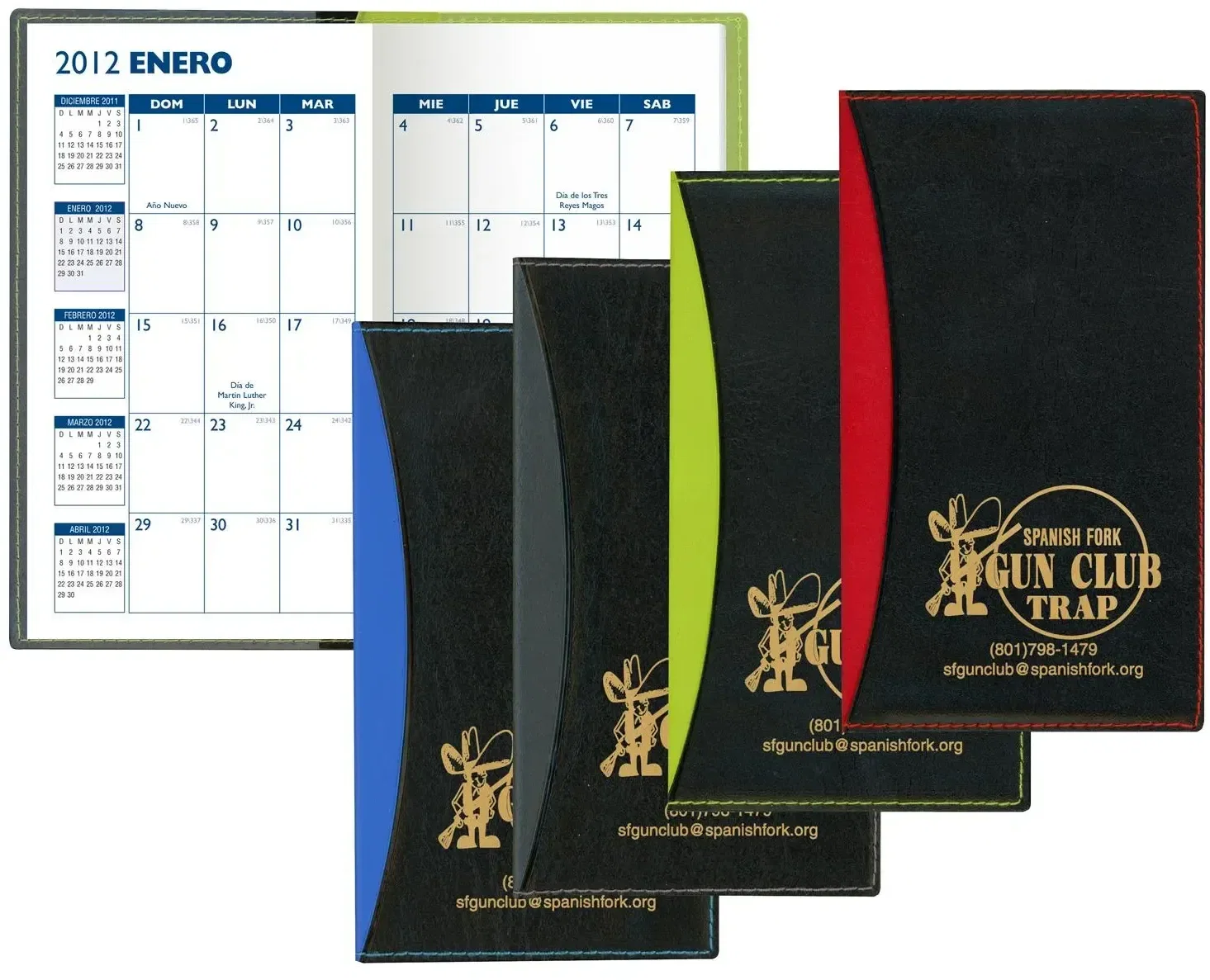 Custom Planner - Geneva (Two-Tone Vinyl Soft-Cover) — view 2