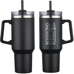Genoa 40 oz Straw-Lid Travel Mug