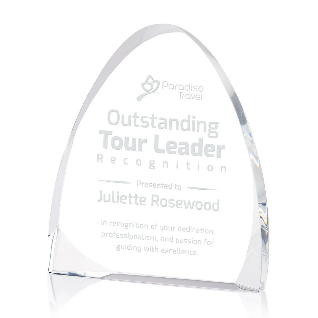 Peak Optical Award – Customizable for Business Recognition, 60 chars