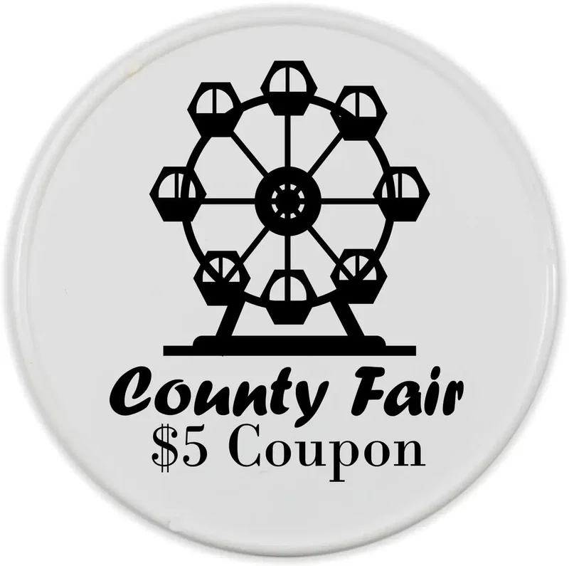 Custom Round Promotional Token (Giant Size) — view 11