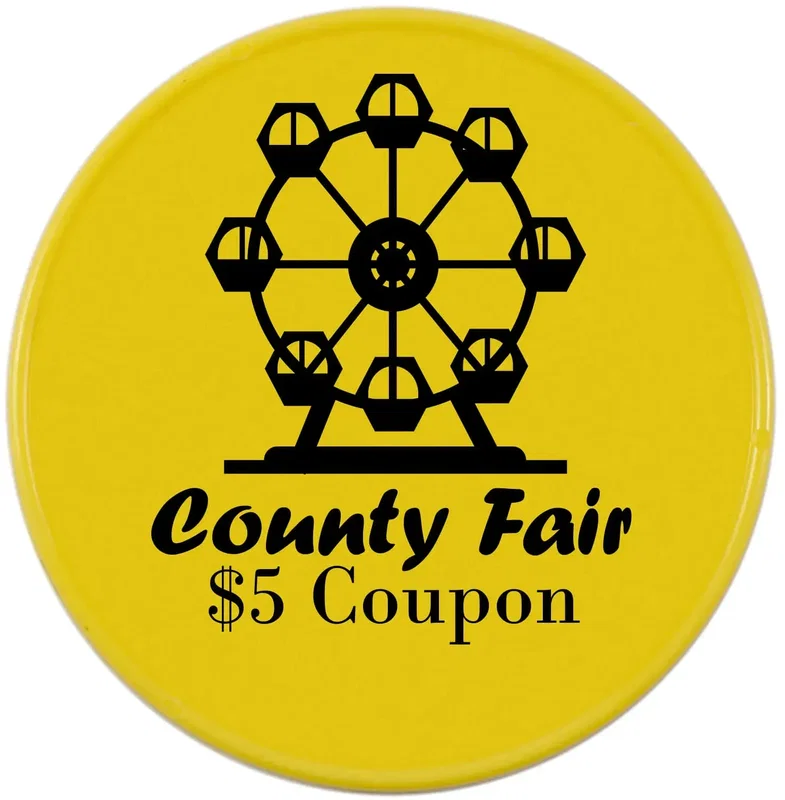 Custom Round Promotional Token (Giant Size) — view 13