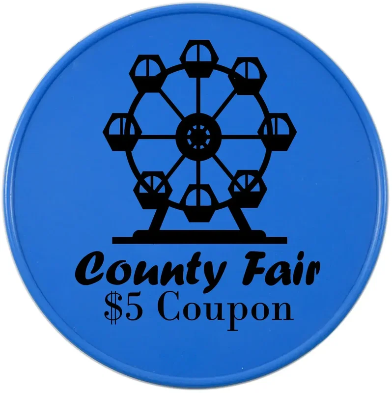 Custom Round Promotional Token (Giant Size) — view 5