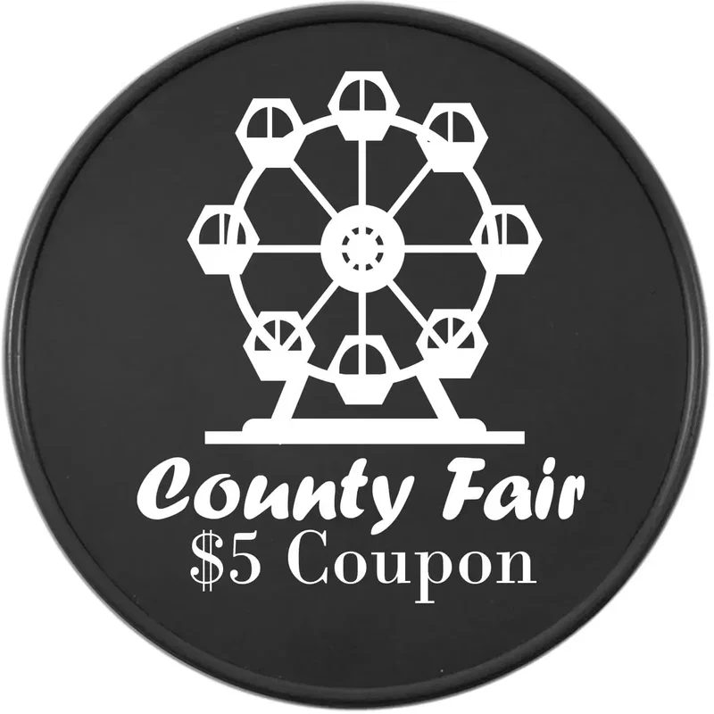 Custom Round Promotional Token (Giant Size) — view 8