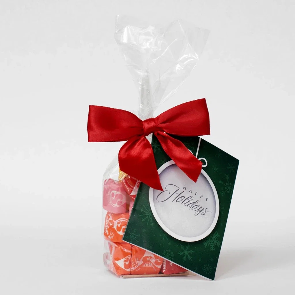 Gift Bag with Printed Card & Rectangle Magnet Standard Fill — Candy Fill: Starburst™ — view 4