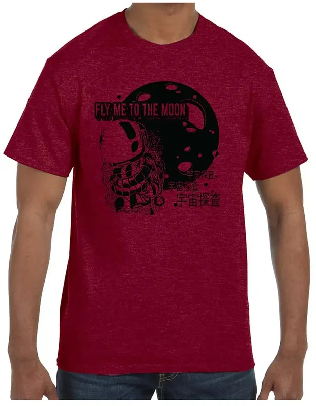 Custom Gildan Logo T-Shirt (5.3 oz Pre-Shrunk) — view 11