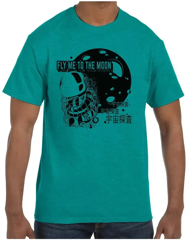 Custom Gildan Logo T-Shirt (5.3 oz Pre-Shrunk) — view 2