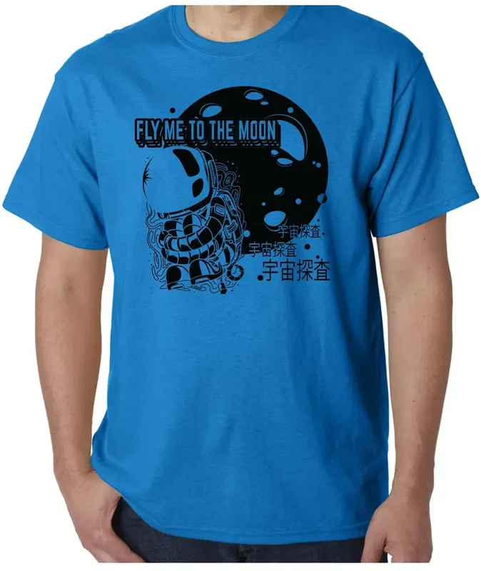 Custom Gildan Logo T-Shirt (5.3 oz Pre-Shrunk) — view 9