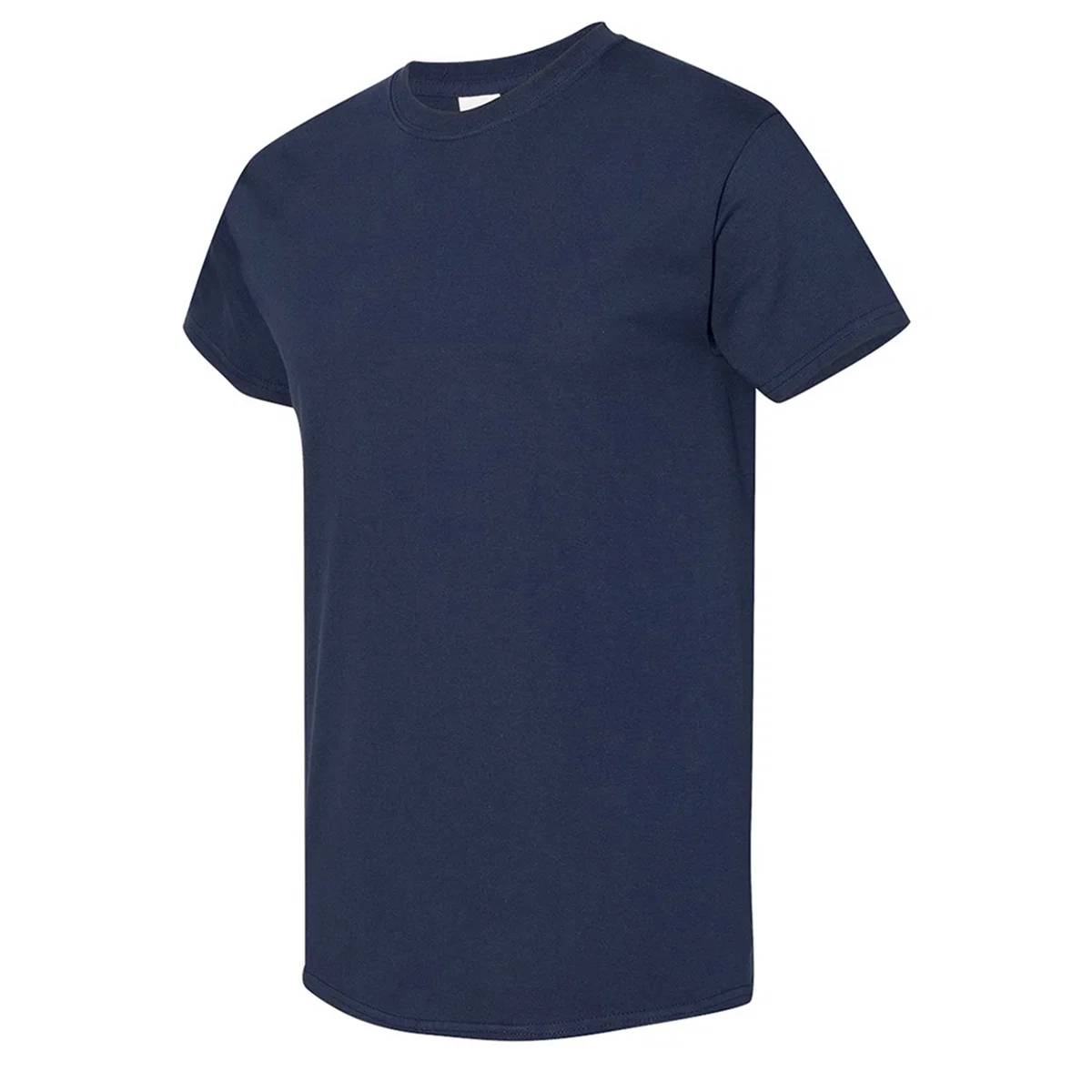 Gold shirt displayed with sleeves out to the sides