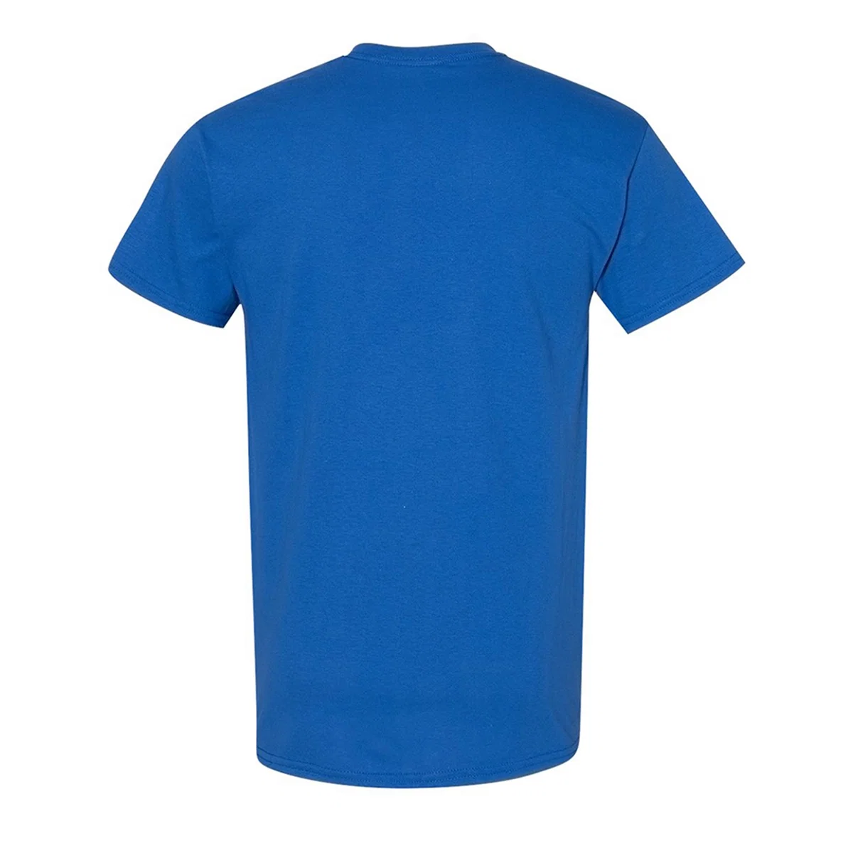 Shoulder seam of the heavyweight cotton shirt