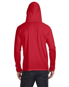 Gildan Adult Lightweight Long-Sleeve Hooded T-Shirt