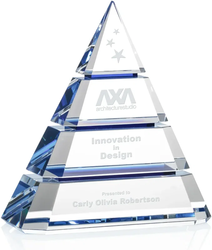 Dynamic Prismatic Customized Crystal Award β view 1