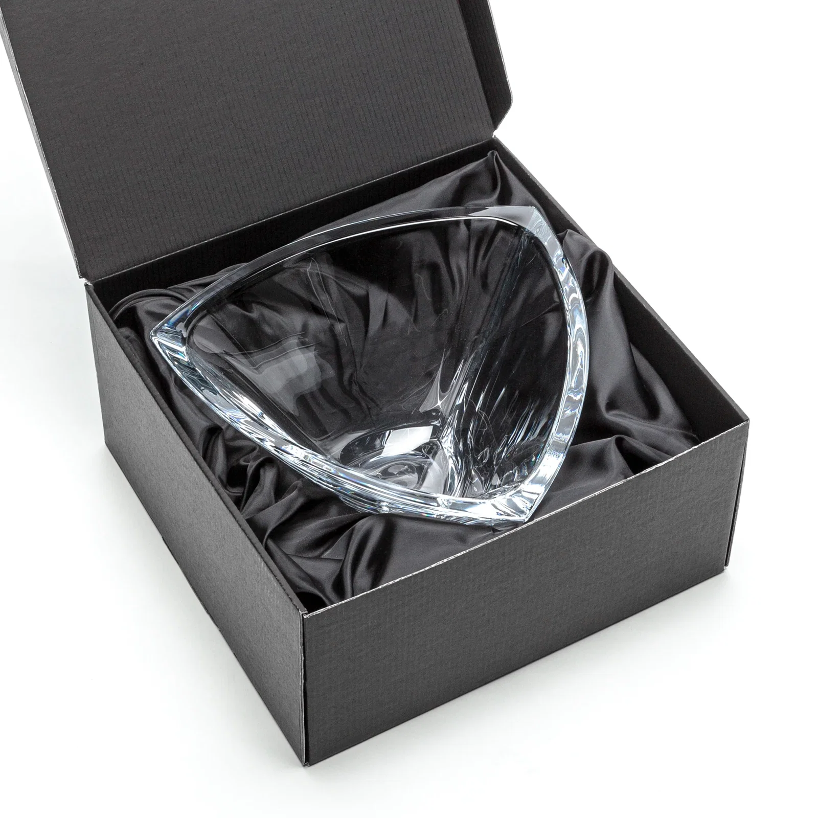 Custom Lead Free Crystalline Bowl - Giosetta for retirement presentations