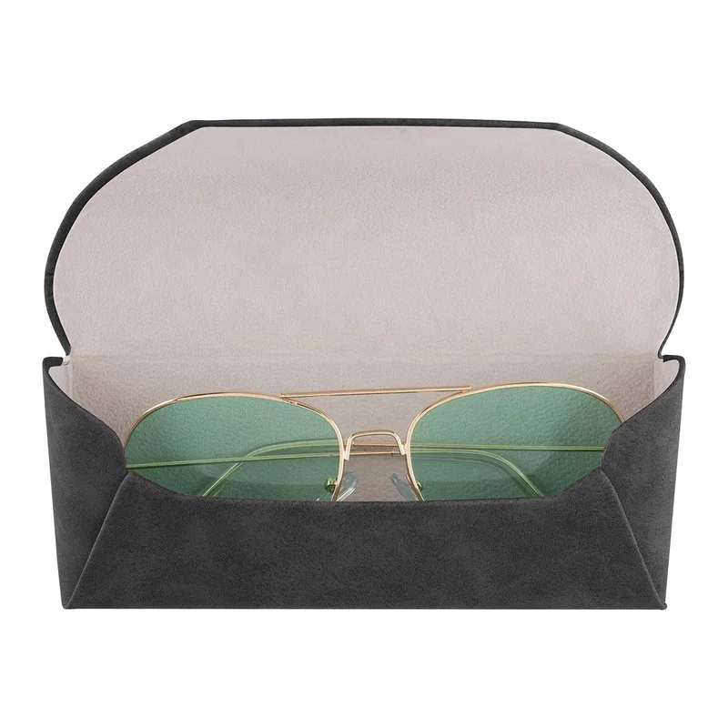 Upper portion of the glasses case shown in detail