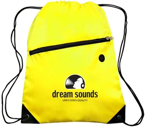 GLOBE TROTTER Drawstring Backpack