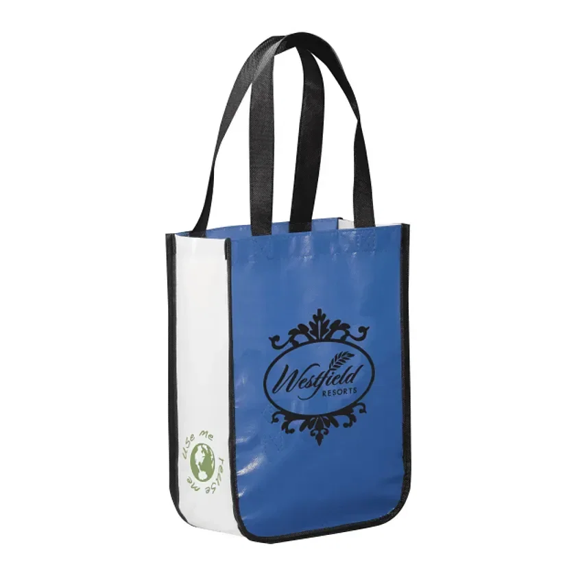 Personalized Laminated Non-Woven Gift Tote — view 13