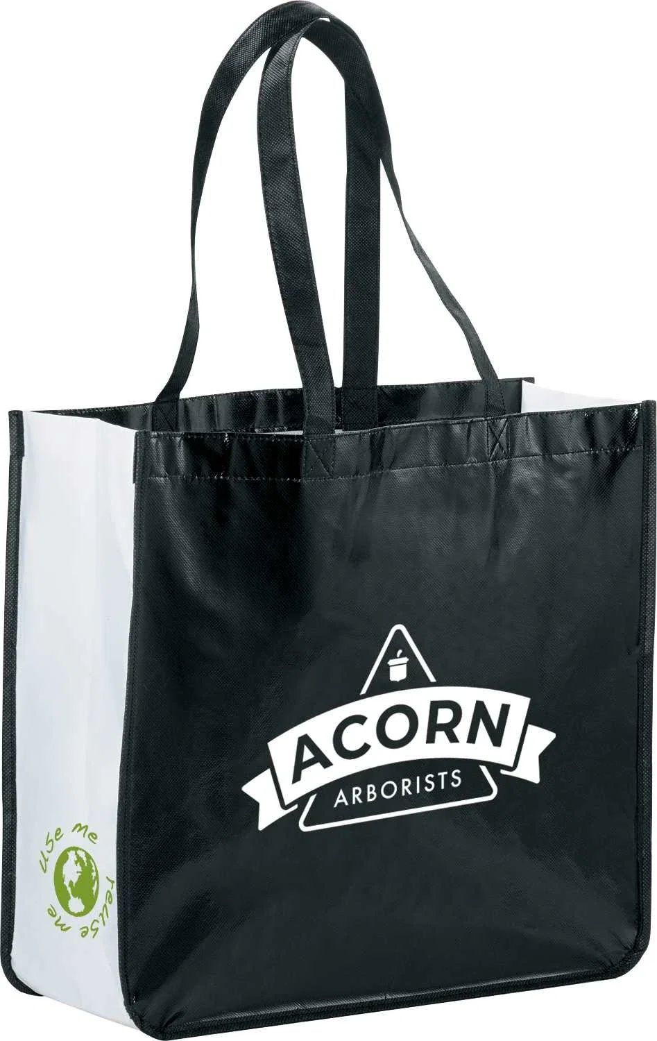 Gloss Laminated Non-Woven Shopper Tote — view 8