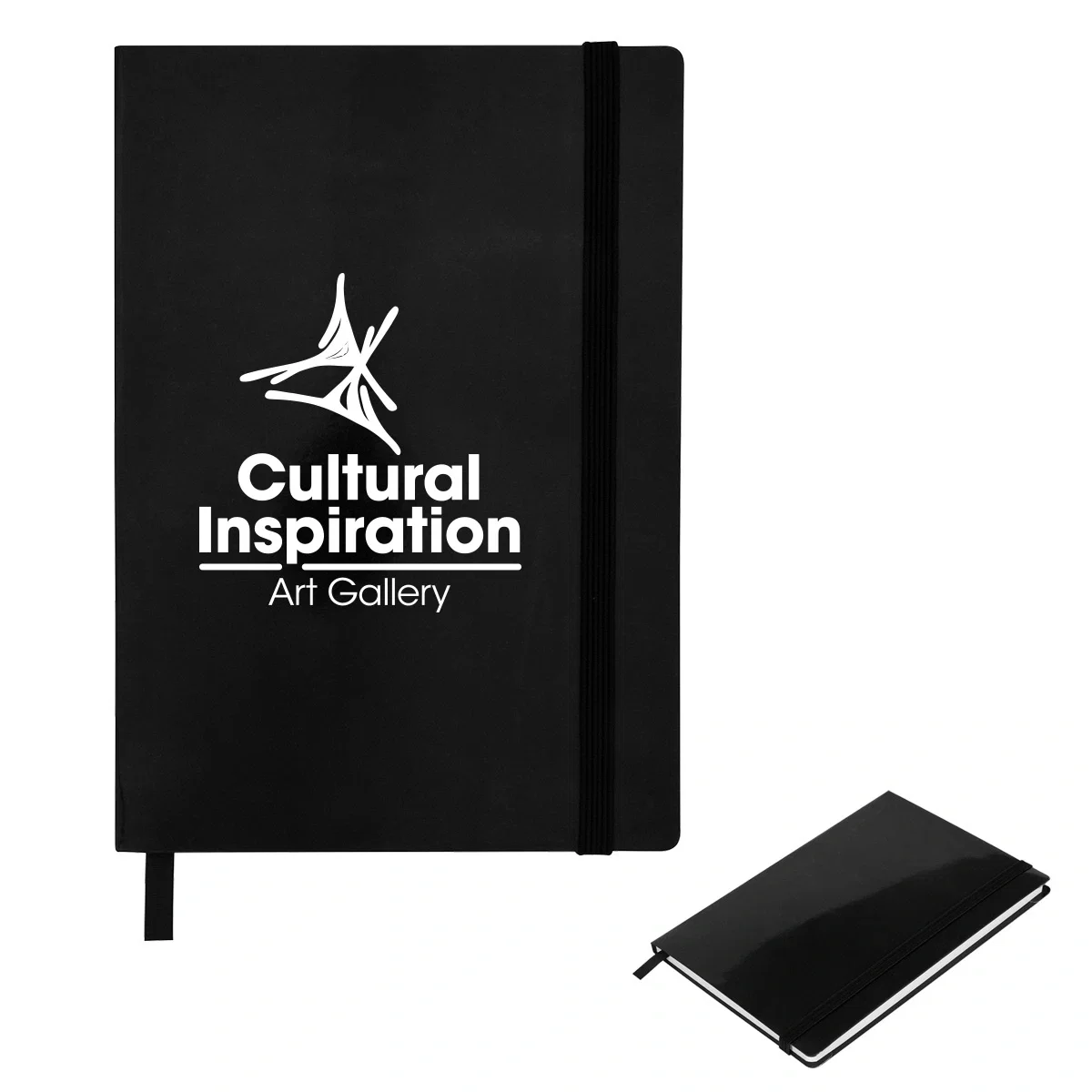 Journal with a smooth glossy cover shown closed