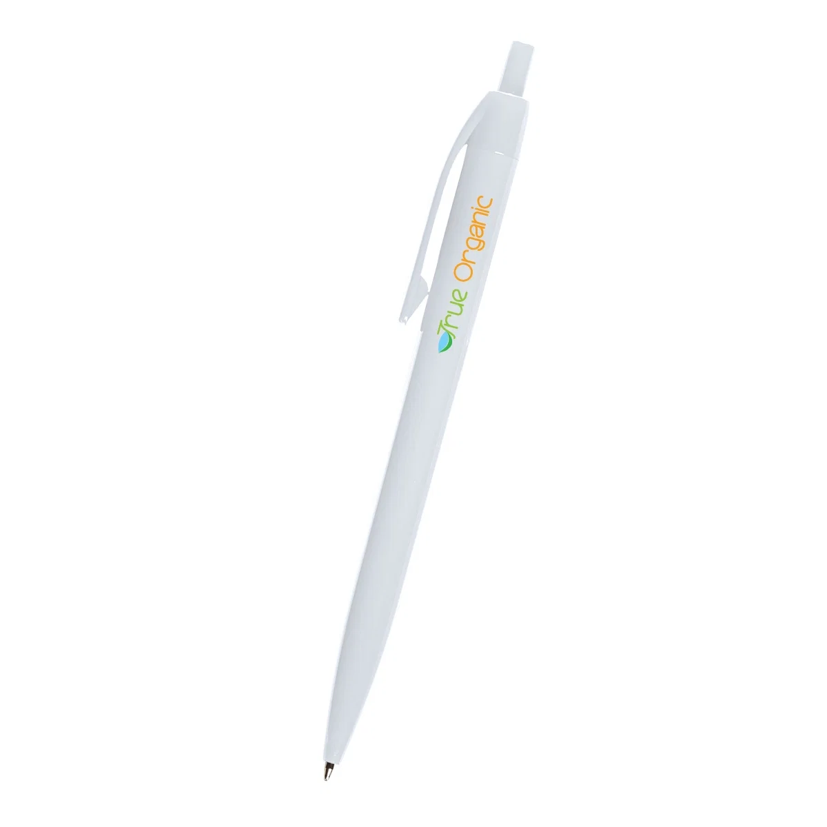 Smooth barrel pen just under six inches in length