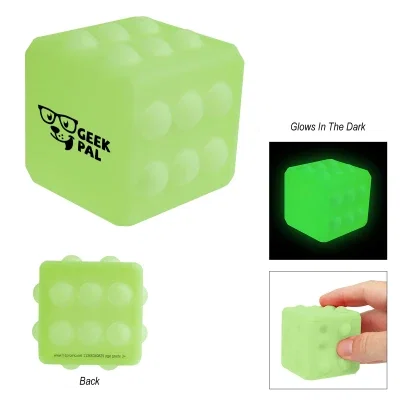 Compact 2 1/4 inch fidget shape resting on a flat surface