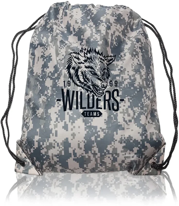 Custom GO-EZ Polyester Drawstring Backpack — view 5