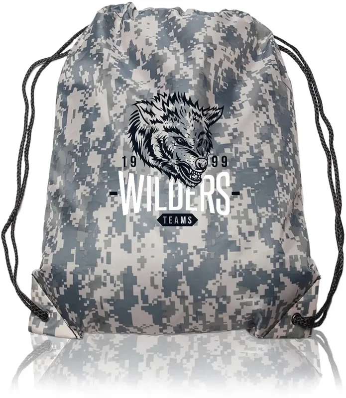 EZ-Draw Polyester Backpack - Personalized Promotional Bag — view 16