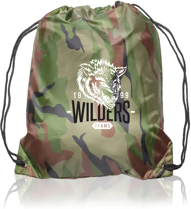 EZ-Draw Polyester Backpack - Personalized Promotional Bag — view 9
