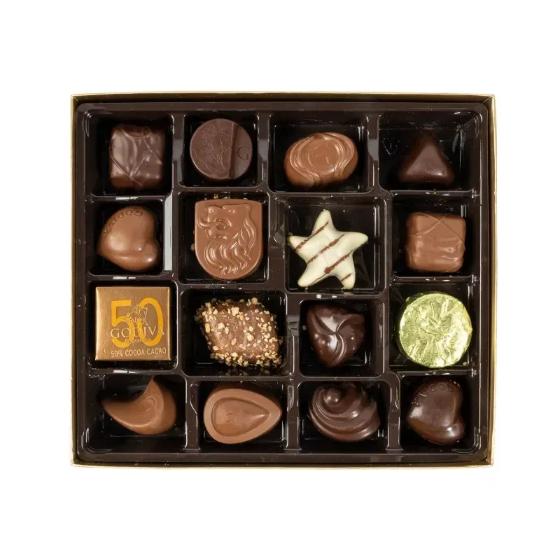 Godiva Ballotin Gold 19 Piece Assortment Box — view 4