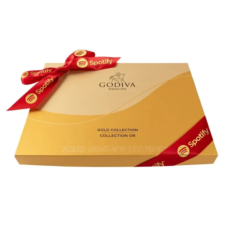 Godiva Ballotin Gold 36 Piece Assortment Box — view 2