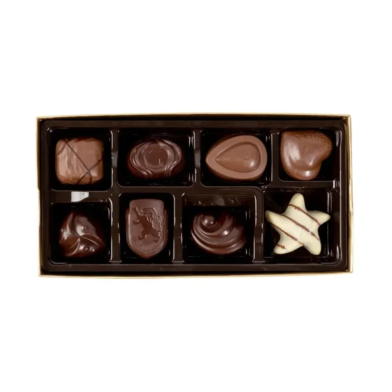 Godiva Ballotin Gold 8 Piece Assortment Box — view 4
