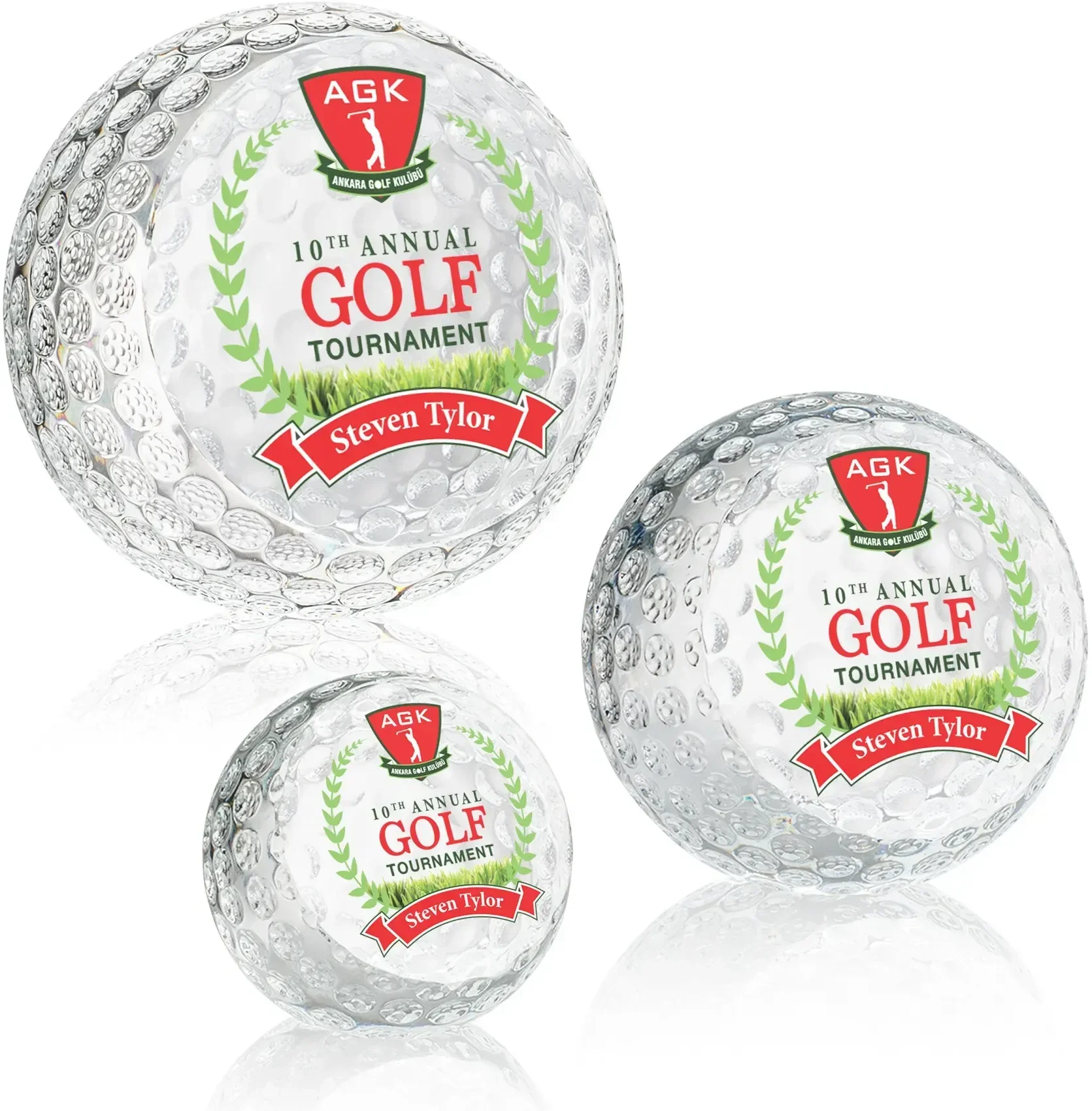 Golf Ball Paperweight — view 3