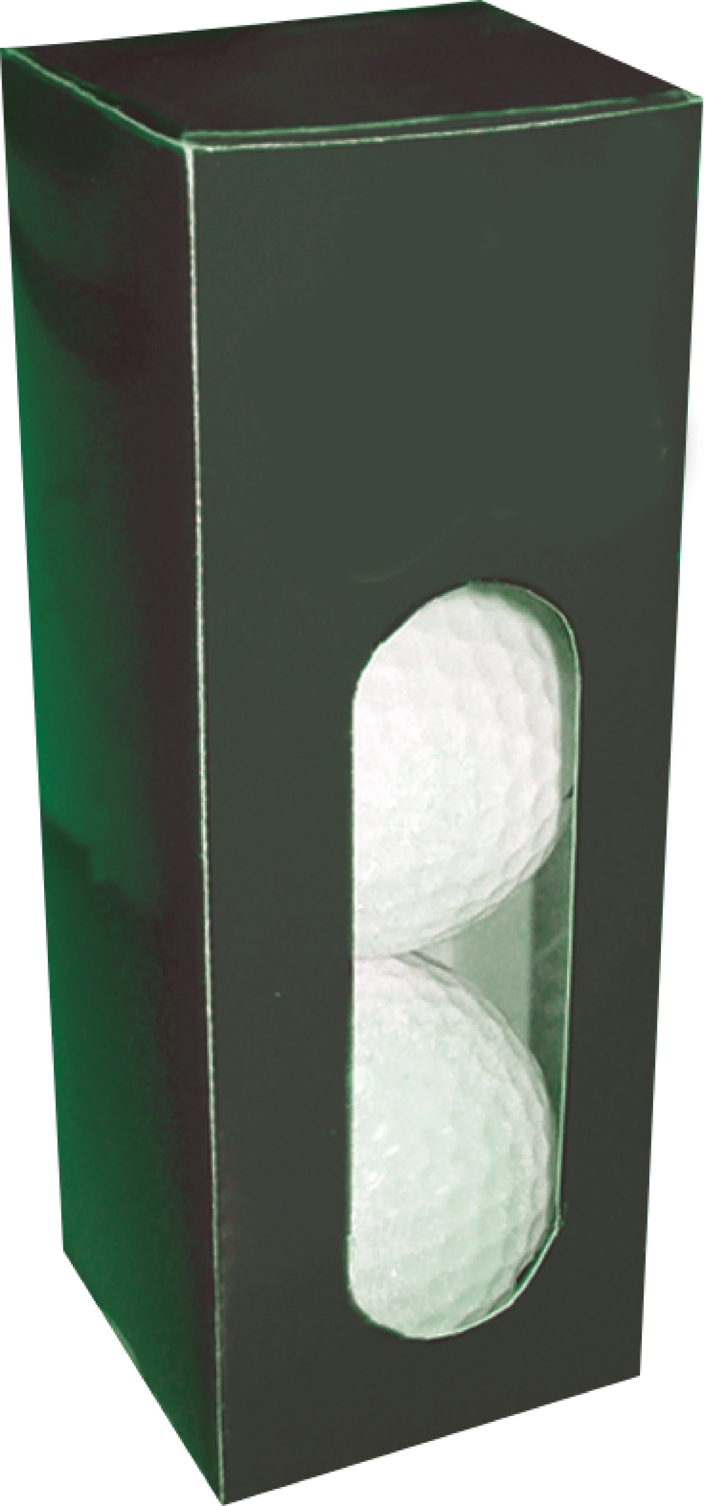 Slim square sleeve angled to show its printable front panel