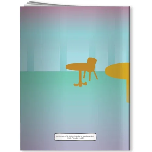 Good Manners Playbook coloring book interior pages ready for crayon coloring