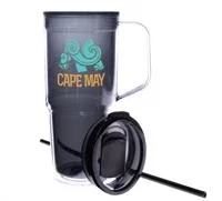 Good Value™ Clair Recycled Acrylic Travel Tumbler - 30 oz. — view 3