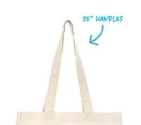 Good Value™ Natural Economy Tote — view 2
