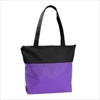 Good Value™ Poly Pro Two-Tone Zippered Tote — view 2