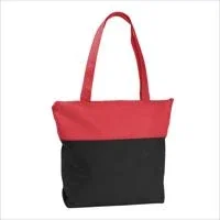 Good Value™ Poly Pro Two-Tone Zippered Tote — view 4