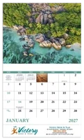 Good Value™ View from Above - Stapled Calendar — view 2