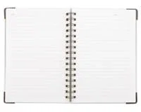 Good Value™ Woven Paper Hardback With Metal Accents Notebook — view 3