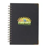 Good Value™ Woven Paper Hardback With Metal Accents Notebook — view 4