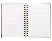Good Value™ Woven Paper Hardback With Metal Accents Notebook — view 6